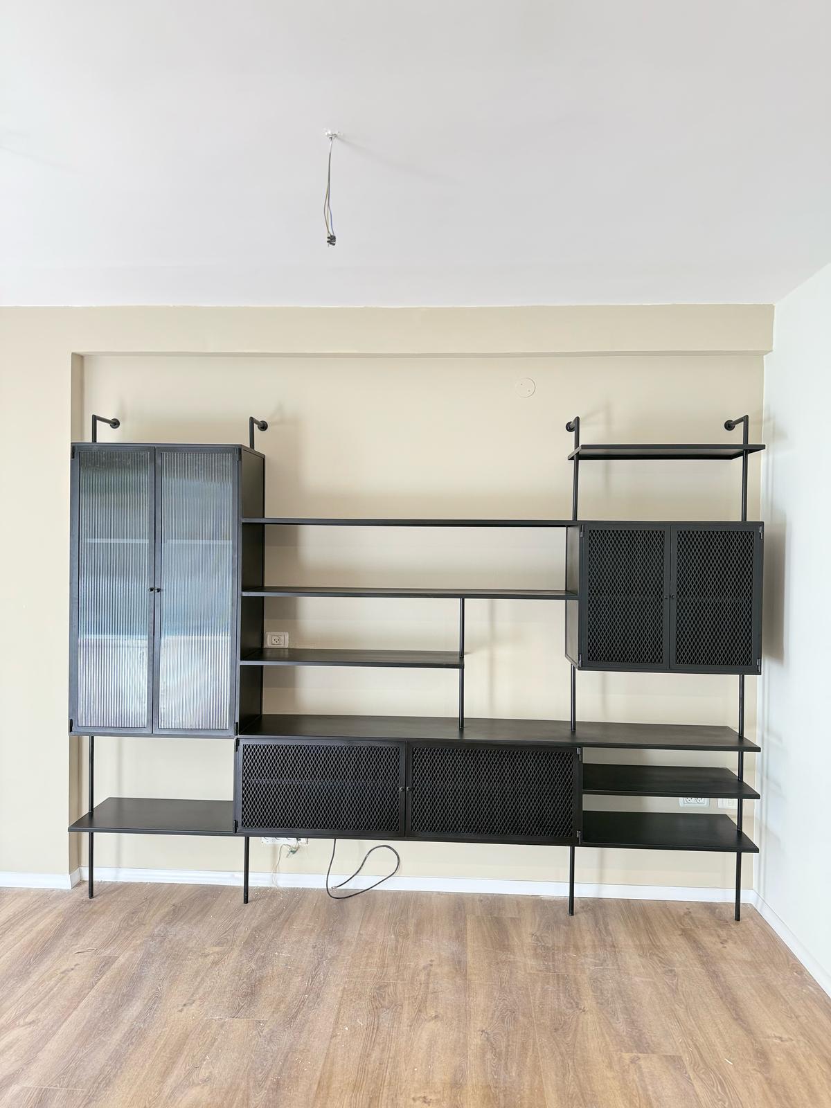 מדפי ברזל דקורטיביים